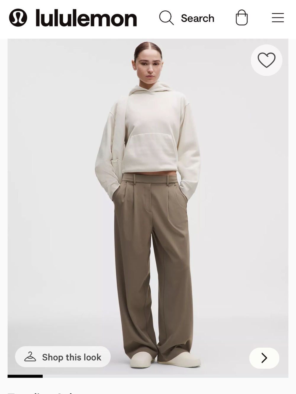 lululemon athletica Daydrift High-Rise Wide-Leg Trousers